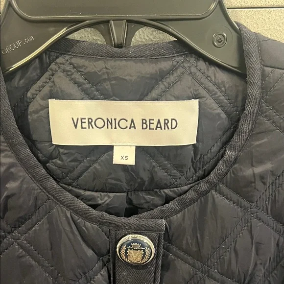 Veronica Beard Black Quilted Puffer Jacket - Picture 4 of 4